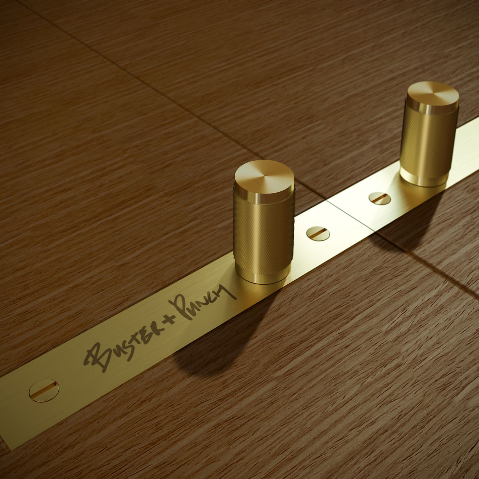 Furniture 3D rendering of the console bar wood and metal pieces signed in detail form Renato Callegari